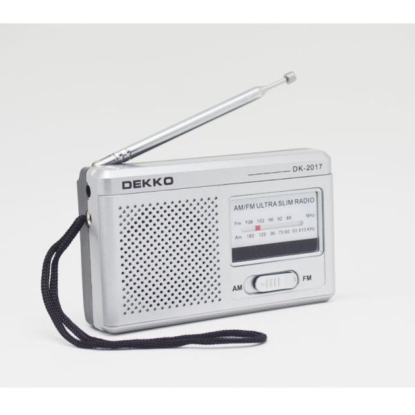 Silvery Pocket AM FM Radio The Perfect Portable Solution for Your Favorite Music