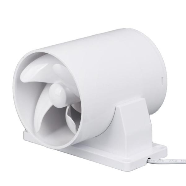 Low Noise 5 Inch White Greenhouse Grow Tent Wall Mount Extractor Exhaust Fan for