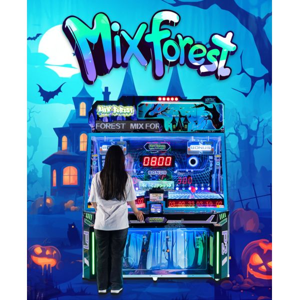 Mix Forest Ticket Redemption Games Machine Coin Operated Game Machine Arcade