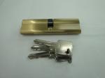 100mm (50*50) Split Euro Profile Double Brass Cylinder Lock with 3 brass normal