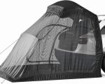 183*183*213CM Black Waterproof Coated Polyester Auto Camping Tent Compact Car