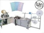 Rustproof Facial Mask Making Machine , 400L/Min Non Woven Mask Making Machine
