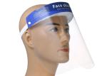Professional Clear Plastic Full Face Shield Visor Customized Sublimation