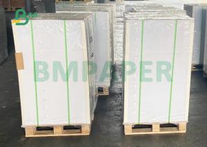 Wholesale 36 * 38'' 1.5mm Thickness Both Sides White Laminated Board Sheet For Cosmetic Box from china suppliers