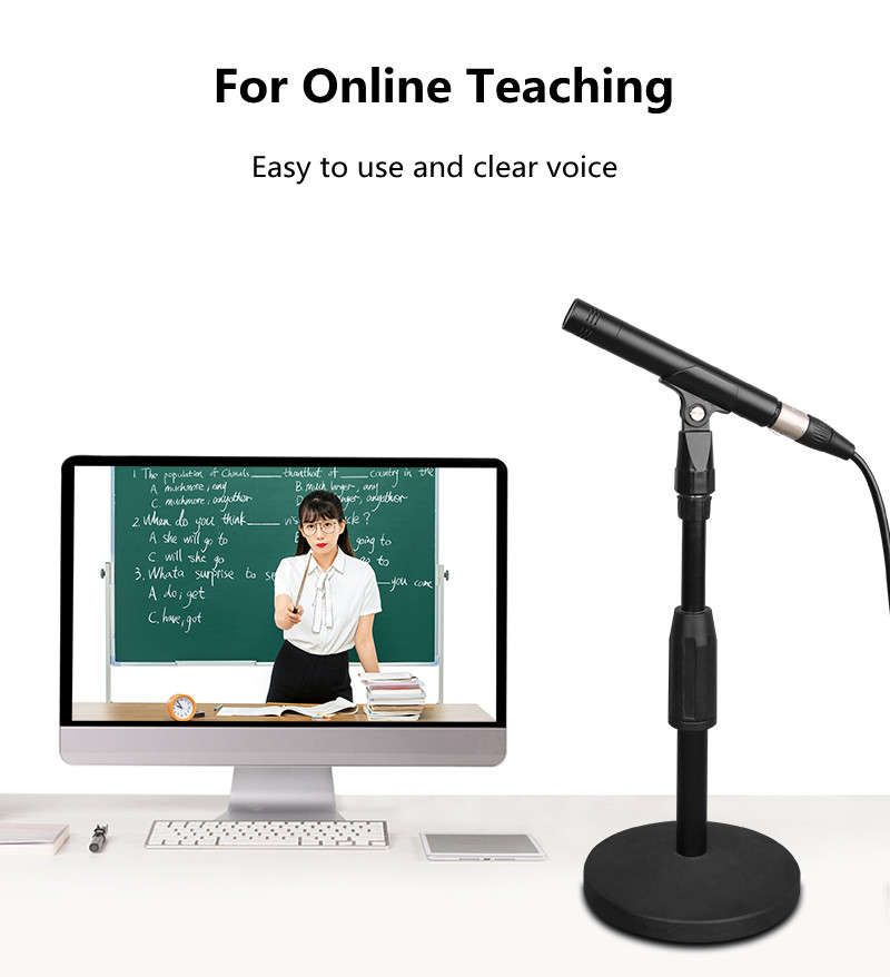 20Hz - 20KHz Noise Cancelling Karaoke Singing Mic With XLR Output