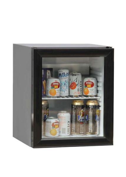 90L Mini Display Fridge For Beverage Cold Drink Under Bar Cooler Mini Bar