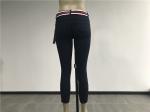 Professional Skinny Denim Jeans DTM Stitching With Stripe Belt TW81562