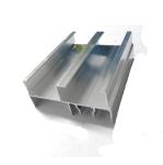 Mill Finish Aluminum Window Profiles Standard Length 6.4m