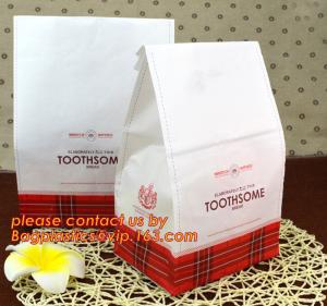 Wholesale Customize Translucent Window Brown Greaseproof Kraft Paper Bag Special Opp Window Shape, window bags, greaseproof paper from china suppliers