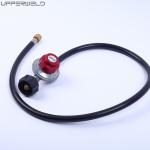 Adjustable 0-5PSI High Pressure Propane Regulator for Fryer Outdoor Cooker and