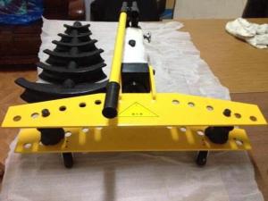 Wholesale Bending Angle 0° - 90° Hydraulic Busbar Bending Machine for Cu / Al Sheet from china suppliers