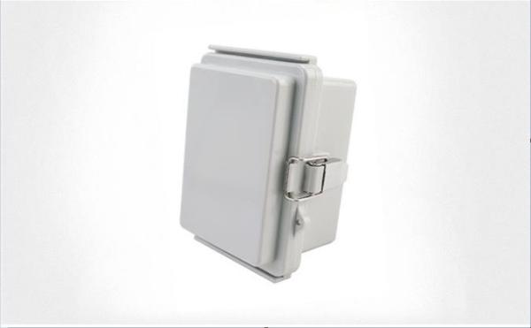 120x90x70mm Hinged Cover Stainless Steel Latch Waterproof Plastic Enclosure