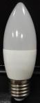 LED candle c37 5.5w plastic cover aluminum energy saving lamp house office used