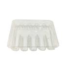 Clamshell Blister Plastic 1ml Ampoule Insert Packing Trays 100mm Thickness