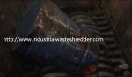 Double Shaft Large Industrial Metal Shredder Auto Overload Reverse For PET Drum