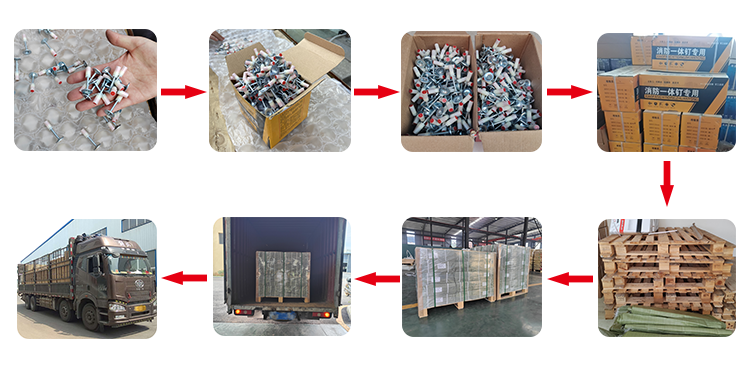 3.7mm Flat Head Sound-Proof and Waterproof Ceiling Nails Electro Galvanized
