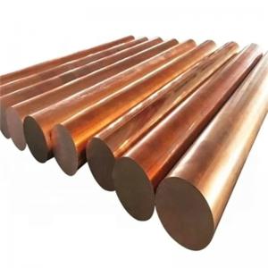 China Copper Bar Rod red copper 99.9% Custom size T1 T2 High Quality C3604 brass rod Copper Alloy Bar on sale