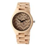 Handcrafted Wrist Wooden Quartz Movement Watch Custom Logo High Durability For
