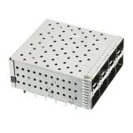 TE 1-2007394-7 SFP+ Cage Assembly With Integrated Connector 2x4 Port Included