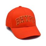 Customized Cotton Baseball Cap With Embroidered Logo Curved Visor Adjustable