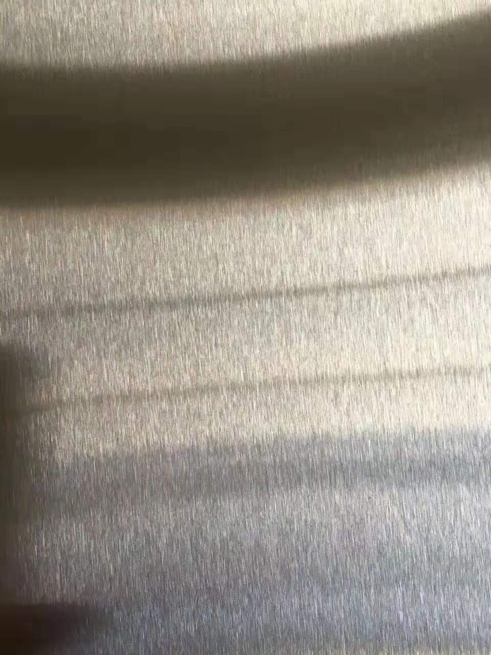 Hairline Stainless Steel Sheet Grade 304 304L 316L 430 ASTM Standard Stainless Steel Hairline Finish Sheet