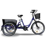 36V 10Ah Lithium Battery 3 Wheel Electric Tricycle Foldable Electric Trike For
