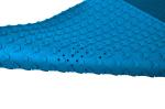 Harmless silicone anti slip and anti fall shower mat for children and elderly in