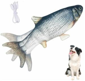 Wholesale Electric Moving Interactive Floppy Fish Dog Toy For Small Medium Dogs from china suppliers
