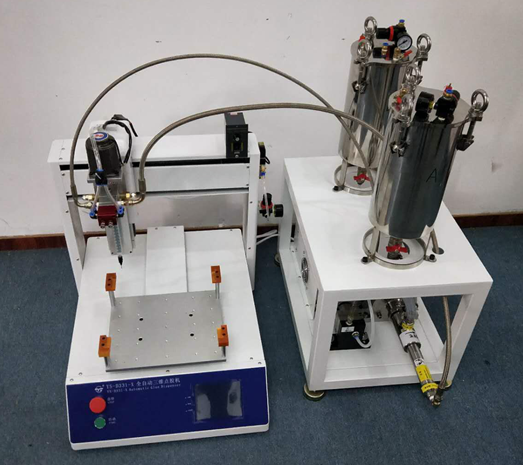 Two-component Automatic High-precision Ab Glue Epoxy Adhesive Resin Dispensing Machine Automatic Glue Dispenser Filling Machine