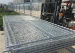 4'x10' chain link fence construction fencing tubing 1⅜"(35mm) x16.5ga/1.50mm
