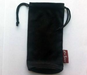 Wholesale SGS Black Velvet Drawstring Bag , Biodegradable TUV Suede Drawstring Pouch Jewellery from china suppliers