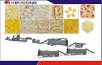 3d Pani Puri Snack Pellet Production Line Extruder Large Capacity 100 - 120kg /