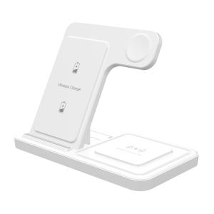 Wholesale 15w Portable Wireless Charger ABS For Mobile Phone Earphone Watch Black And White from china suppliers
