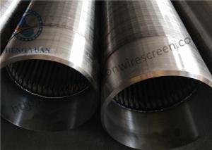 Wholesale 304 Grade Johnson Wire Screen Wedge Wire Sieve Filters High Corrosion Resistance from china suppliers