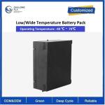 -40°C Low Wide Temperature Lithium Iron Titanate Battery Packs 18650 11.5V