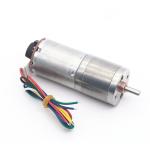 6v Geared Dc Motor Dc Geared Motor With Encoder JGA25-370B 25mm 12v Dc Motor