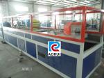 WPC Plastic Profile Production Line , WPC Wood Plastic Profile Extrusion Line