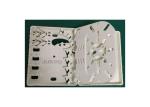 Indoor 4 Ports Fiber Optic Cable Termination Box Wall Type With SC Adapter