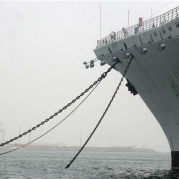 73mm Anchor Chains High Strength Alloy Steel Galvanized Stud Link Chain Cable