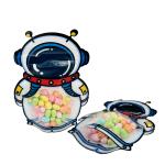 Astronaut Spaceman Shape Plastic Stand Up Pouches Food Ziplock Bags For