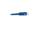 Durable Cap Fiber Optic Connectors SC UPC 2.0 / 3.0 Mm Simplex Plastic Material