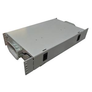 Wholesale 12core SC Adapter Fiber Optic Patch Panel ODF 2U 19 Inch Rack Mount from china suppliers