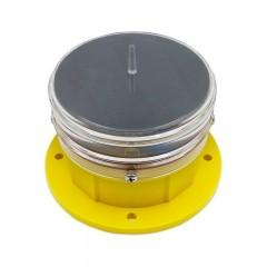 Wholesale 3KM IP68 Flashing LED 1W Red Solar Traffic Warning Light from china suppliers