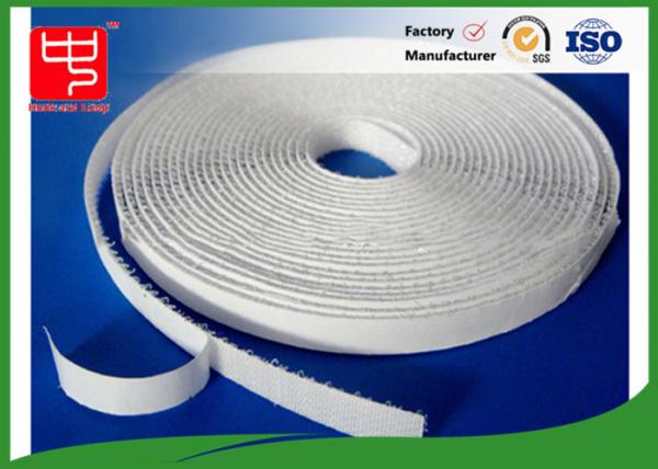 Quality White Sticky On Hook & Loop Tape Self Adhesive for sale