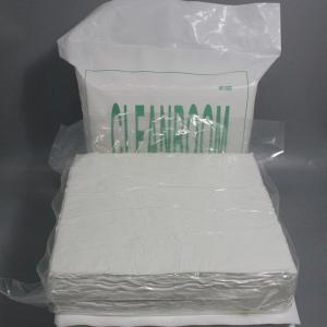 9 inch Dust Free Cleanroom Polyester Wipes Disposable Phone Screen Cleaner