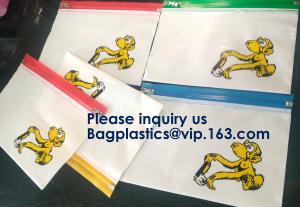 Wholesale Metal Zipper Bag, Metal Slider Bag,Quad Seal Flat Poly Metallized Film Slider Zipper Clear Packaging Bag, metal zipper from china suppliers