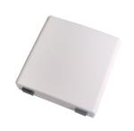2 Port PC Fiber Optic Faceplate , SC/LC Fiber Optic Terminal Box