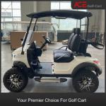 14inch Steel Frame Electric Golf Cart With 5kw AC Motor 80km Range 8h Charging