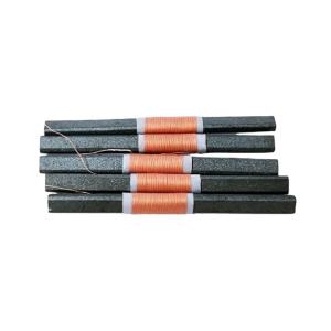 China Custom 1mh Ferrite Inductor Electric RFID Antenna Winding Choke Core Coil Rod Copper Wire Rod Bar Coil on sale