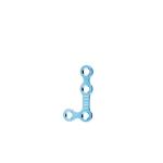 Orthopedic Surgical Mini Implants Maxillofacial Plate 2 Holes